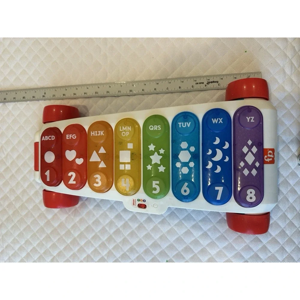 Fisher-Price Giant Light-Up Xylophone Baby to Toddler Learning Toy Works